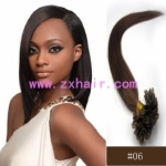 100S 18" Nail tip hair remy Human Hair Extensions #06