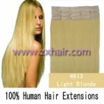 16" 30g Tape Human Hair Extensions #613