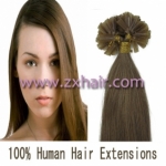 100S 22" Nail tip hair remy Human Hair Extensions #12