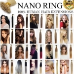 UK Stock 28 Colors Double Drawn 50S 16"-24" Nano hair 1g/s human hair extensions