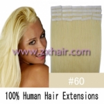 20" 50g Tape Human Hair Extensions #60