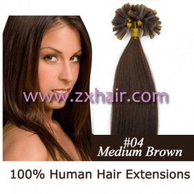 100S 26" Nail tip hair remy Human Hair Extensions #04