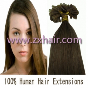 100S 16" Nail tip hair remy Human Hair Extensions #12