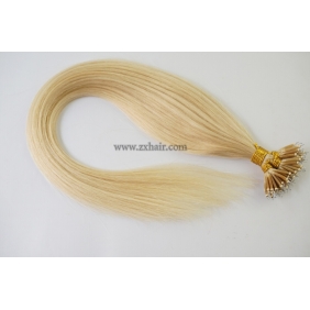 100S 16" Nano hair human 0.5g/s hair extensions #613