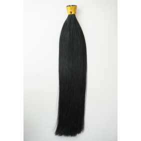 100S 16\" Stick tip hair 1g/s human hair extensions #01 Double Drawn